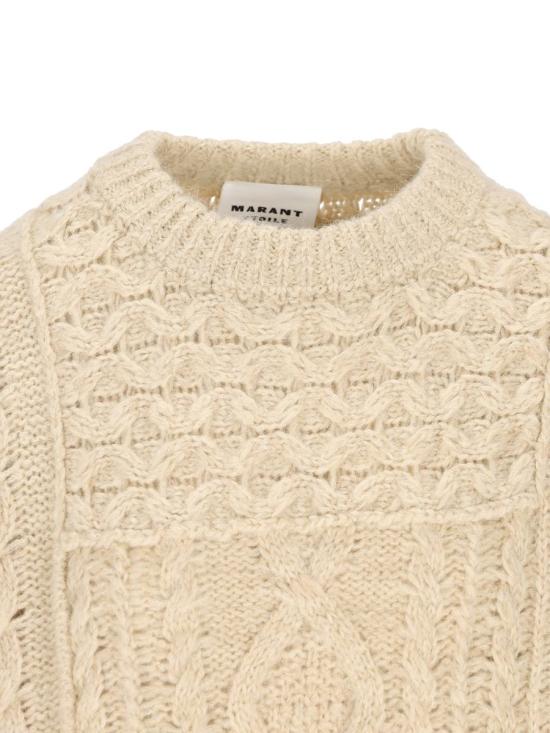 25FW 이자벨마랑에뚜왈 스웨터 25APU0702FA C3L10E90BE AI25 Beige - ISABEL MARANT ETOILE