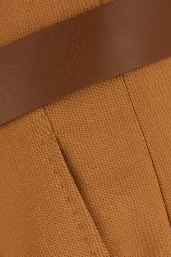 25FW 막스마라 스튜디오 스트레이트 팬츠 BERGAMO 026 Nocciola - MAX MARA STUDIO