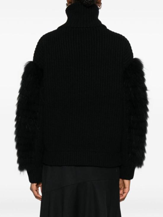 25FW 파로쉬 무톤 D530658LUSH013 Black - PAROSH