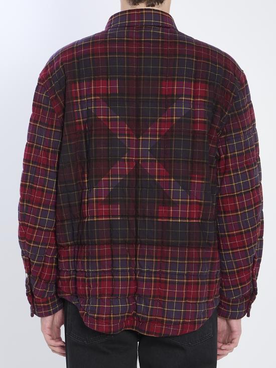 25FW 오프화이트 긴팔 셔츠 OMES01AF25 BORDEAUX - OFF WHITE