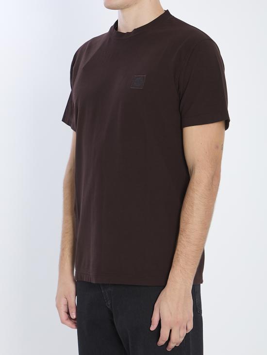 25FW 스톤 아일랜드 반팔 티셔츠 K2S152100034 BROWN - STONE ISLAND