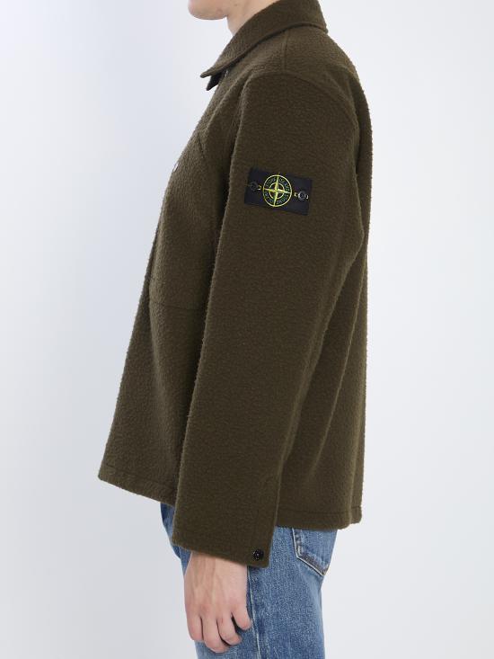 25FW 스톤 아일랜드 긴팔 셔츠 K2S151200021 GREEN - STONE ISLAND