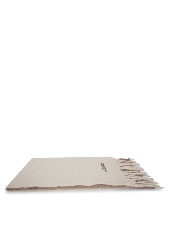 27FW 자크뮈스 레샤페 모아종 그라디언트 머플러 ACU00574 AOT4032 015 Beige