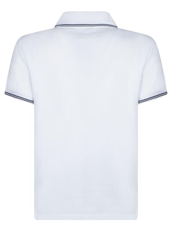 26FW 엠포리오 아르마니 폴로 티셔츠 8N1FB4 1JPTZ 0100 White - EMPORIO ARMANI