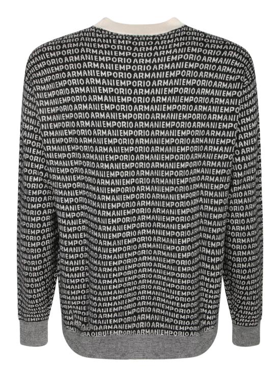 26FW 엠포리오 아르마니 스웨터 EM002630 AF14199 FC104 Black - EMPORIO ARMANI