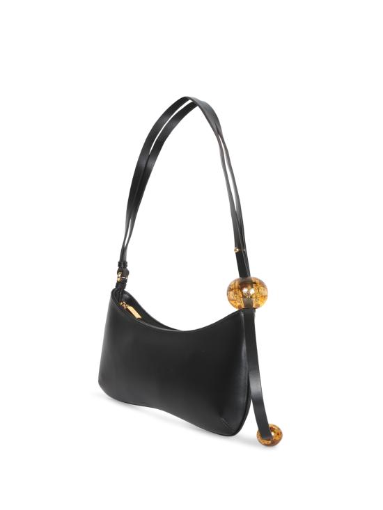 26SS 자크뮈스 비쥬 펄 숄더백 BAW00057 AC01C01 990 Black - JACQUEMUS