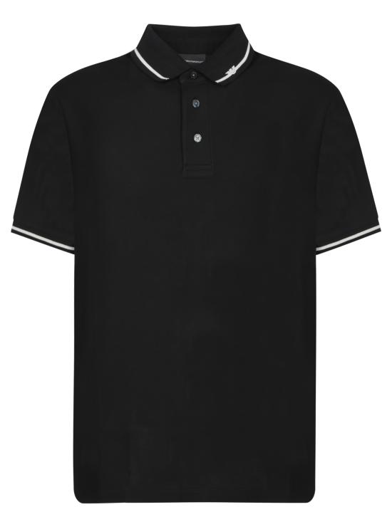 26FW 엠포리오 아르마니 폴로 티셔츠 EM003003 AF10497 UC001 Black