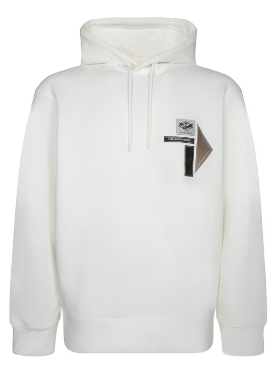 26FW 엠포리오 아르마니 긴팔 티셔츠 EM003587 AF10013 U0003 White