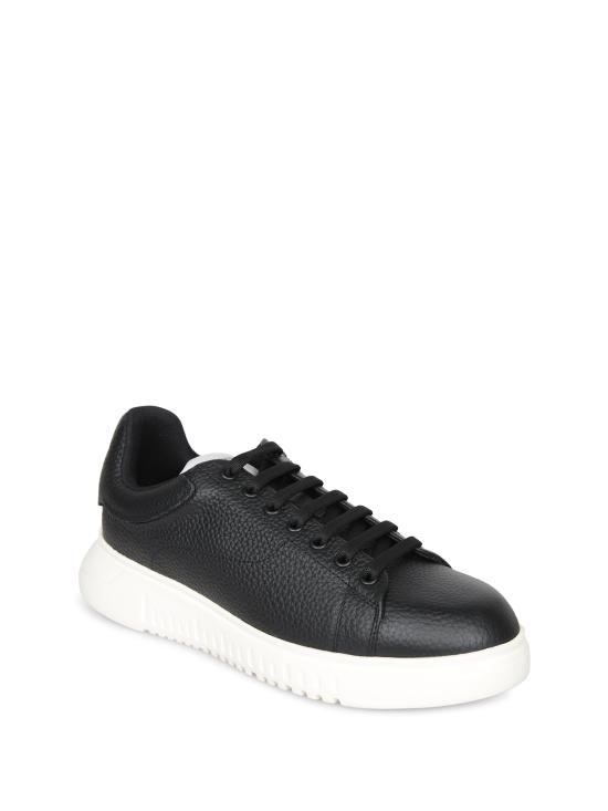 26FW 엠포리오 아르마니 스니커즈 EM003663 AF19999 UC001 Black - EMPORIO ARMANI