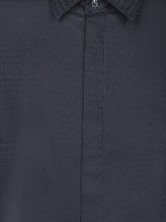 26FW 엠포리오 아르마니 긴팔 셔츠 EM003755 AF18123 FB319 Blue - EMPORIO ARMANI