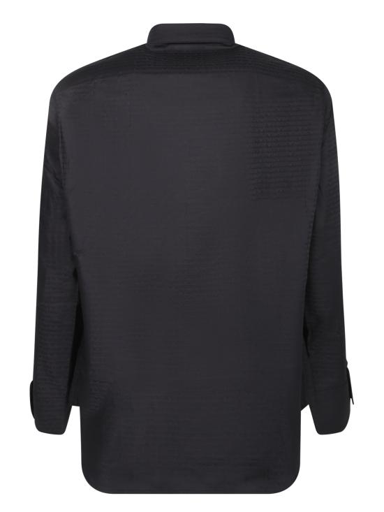 26FW 엠포리오 아르마니 긴팔 셔츠 EM003755 AF18123 FC203 Black - EMPORIO ARMANI