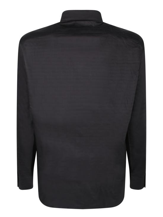 26FW 엠포리오 아르마니 긴팔 셔츠 EM003755 AF18123 FC248 Black - EMPORIO ARMANI