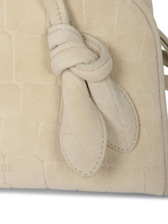 26FW 자크뮈스 TURISMO 투리스모 소프트 스몰 볼링 토트벡  BAW00416 AC07A09 120 White - JACQUEMUS