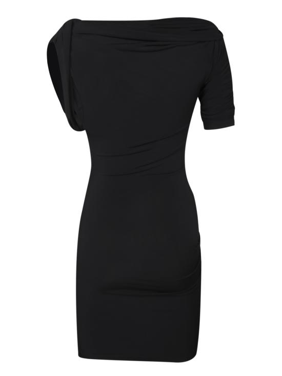 26FW 자크뮈스 숏 원피스 DRW00143 AJ00136 990 Black - JACQUEMUS