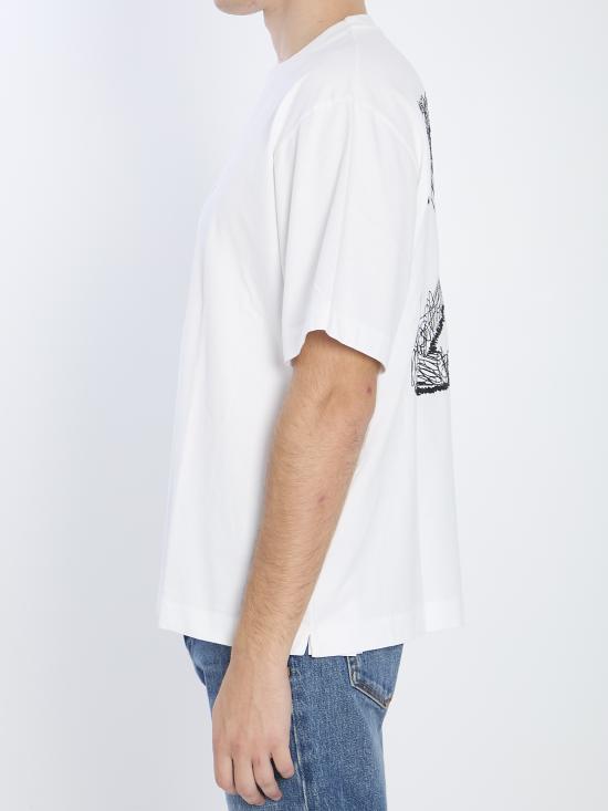 25FW 오프화이트 반팔 티셔츠 OMAA120F25 WHITE - OFF WHITE