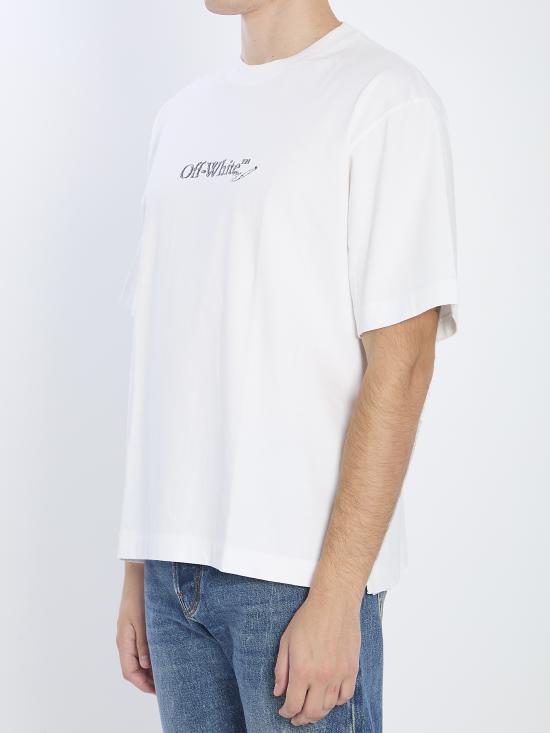 25FW 오프화이트 반팔 티셔츠 OMAA120F25 WHITE - OFF WHITE