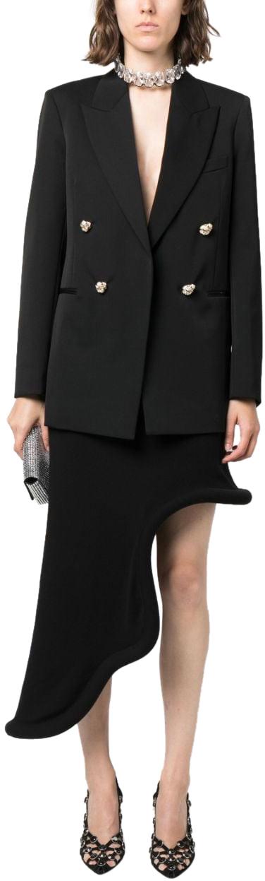  랑방 의류 RWJA00085711A2310 BLACK - LANVIN