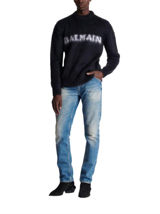  발망 스웨터 BH0KD000KF38EAB BLACK - BALMAIN