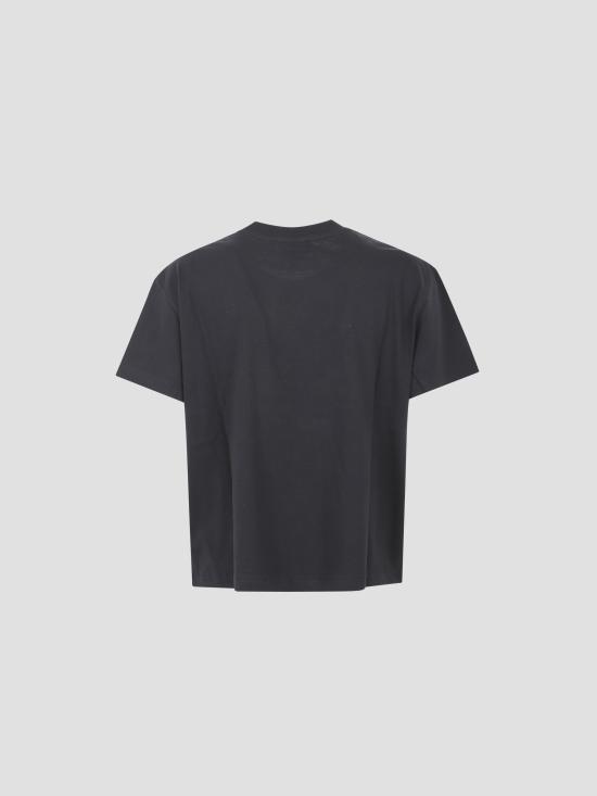 25FW 아페쎄 반팔 티셔츠 COHBMF26389 TIQ DARK NAVY ECRU - A.P.C.