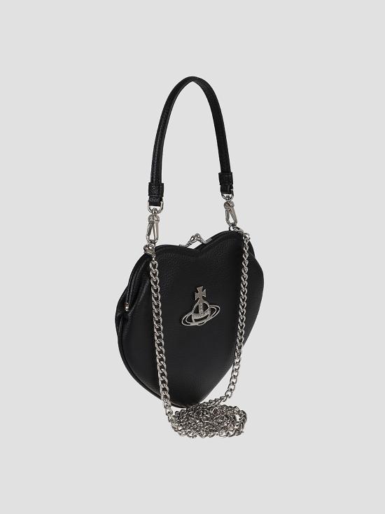 25FW 비비안웨스트우드 숄더백 4B010004WS000D N403 BLACK - VIVIENNE WESTWOOD