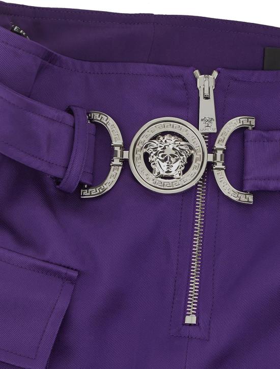  베르사체 미디 스커트 10100361A068381LD60 PURPLE - VERSACE