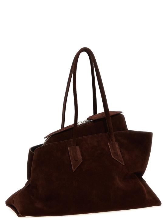 25FW 디 아티코 라 파세지아타 미디엄 탑 핸들 백 250WAH00054850 Brown - THE ATTICO