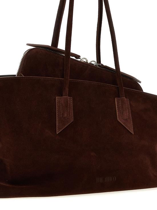 25FW 디 아티코 라 파세지아타 미디엄 탑 핸들 백 250WAH00054850 Brown - THE ATTICO