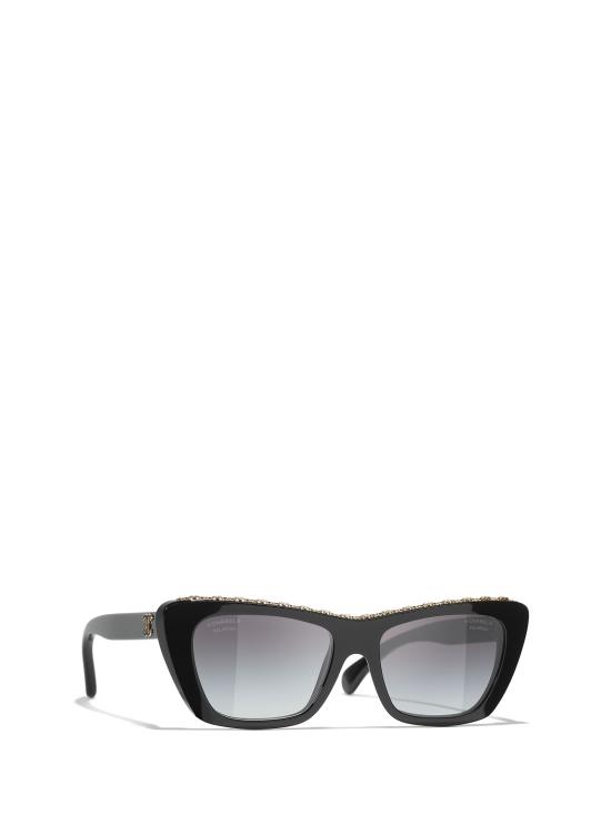 26FW 샤넬 선글라스 CH5540 C622S8 BLACK - CHANEL