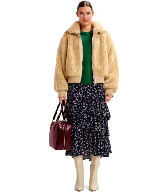 25FW 에센셜앤트워프 롱 스커트 ILANA I2BL 34 Black - ESSENTIEL ANTWERP