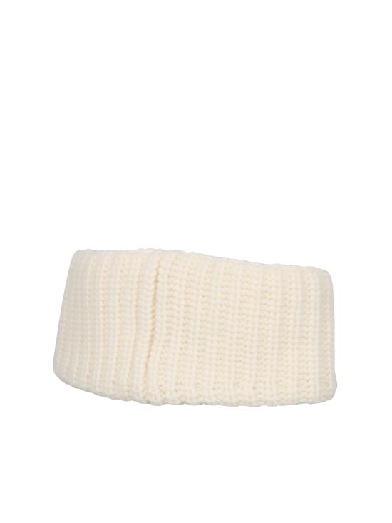  몽클레어 로고 자수 비니 3B000 06 M1115 034 White - MONCLER