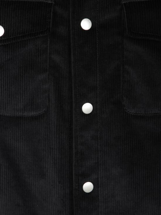 26FW 라르디니 긴팔 셔츠 AADELFY CN65401 999 Black - LARDINI