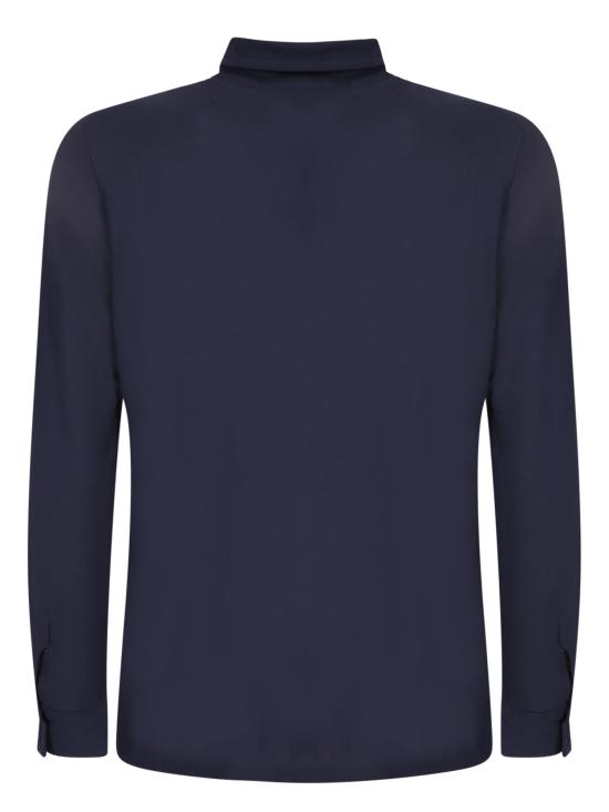 25SS 자노네 긴팔 셔츠 811978 ZG380 Z0178 Blue - ZANONE