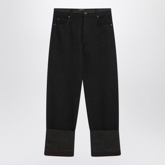  로에베 스트레이트 팬츠 H526Y11X90CO Black