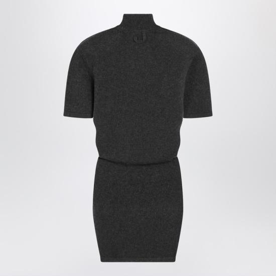 25FW 자크뮈스 숏 원피스 25HDRW00713AK00282 Grey - JACQUEMUS