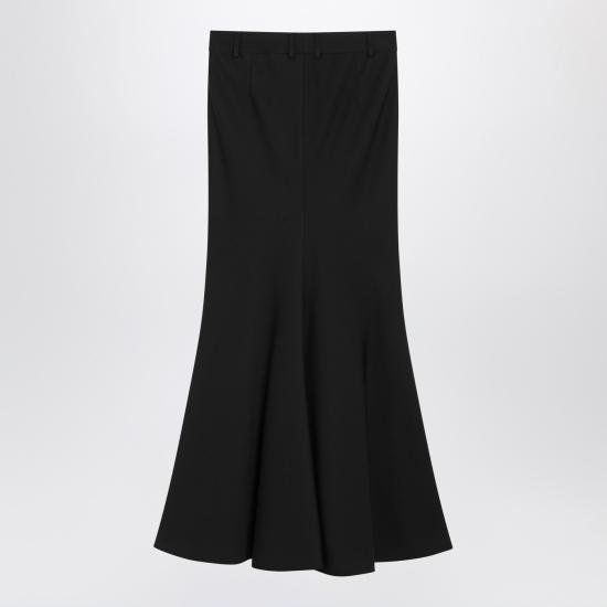 25FW 발렌시아가 롱 스커트 850662TJT21 Black - BALENCIAGA