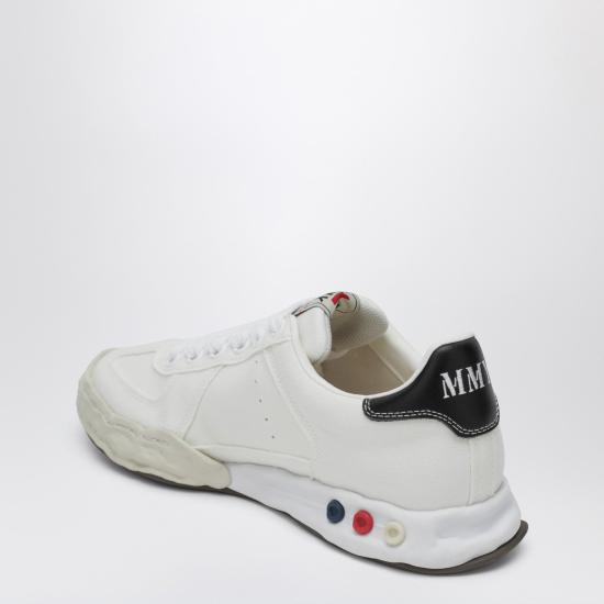 25FW 메종 미하라 야스히로 허비 OG 솔 캔버스 로우탑 스니커즈 A15FW736CO White - MAISON MIHARA YASUHIRO