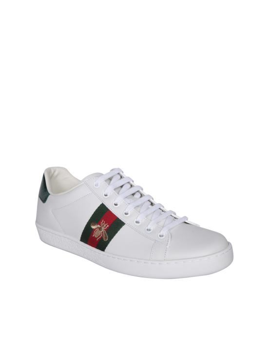 26FW 구찌 에이스 꿀벌 자수 스니커즈 431942 02JP0 9064 White - GUCCI