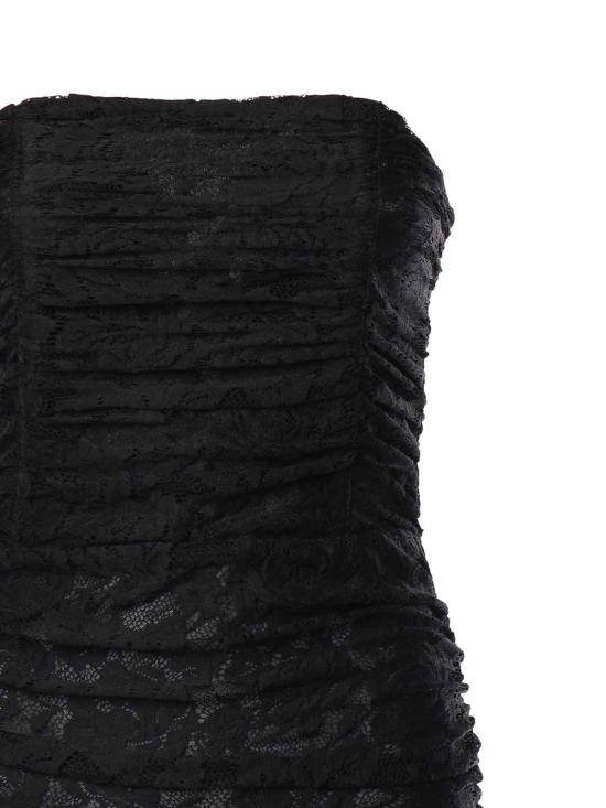  알베르토 아우데니노 미디 스커트 AUW4LACEBLACK Black - ALBERTO AUDENINO