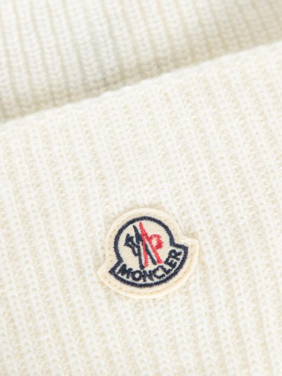 26FW 몽클레어 울 비니 3B00032 M1241 035 White - MONCLER