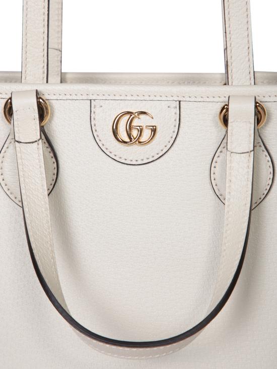 25FW 구찌 오피디아 미니 토트백 765043 DJ20G 9022 White - GUCCI