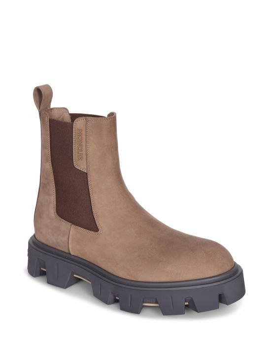 26FW 몽클레어 피크 시티 누벅 첼시 부츠 4F00060 M7373 208 Brown - MONCLER