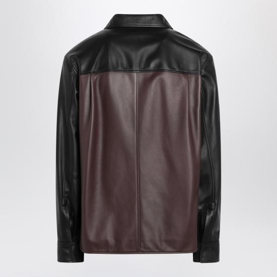 25FW 로에베 가죽 자켓 H526Y31L51LE Black - LOEWE