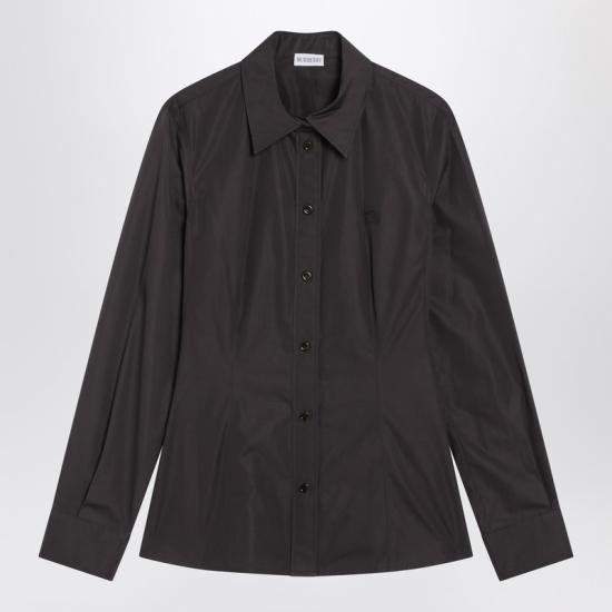 25FW 버버리 슬림핏 코튼 포플린 셔츠 8113598158871 Brown