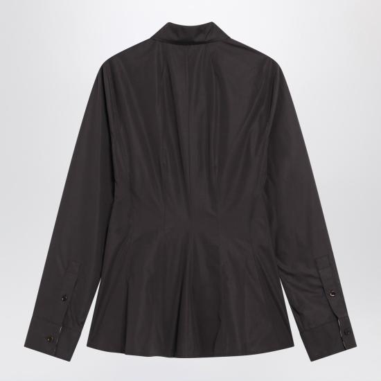 25FW 버버리 슬림핏 코튼 포플린 셔츠 8113598158871 Brown - BURBERRY