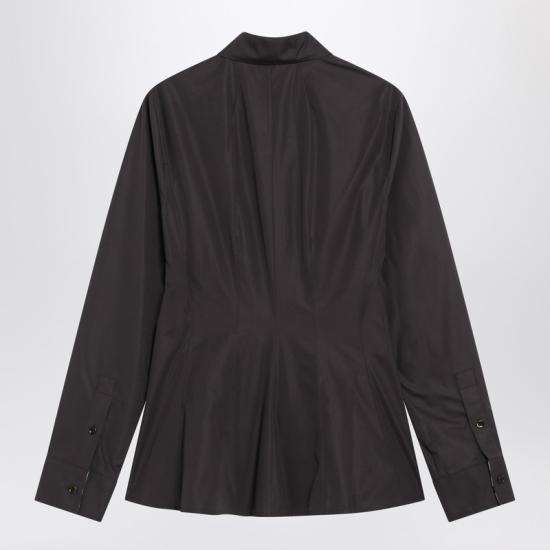 25FW 버버리 슬림핏 코튼 포플린 셔츠 8113598158871 Brown - BURBERRY