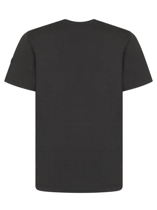 26FW 몽클레어  숏 슬리브 티셔츠 8C00010 89AUG 999 Black - MONCLER