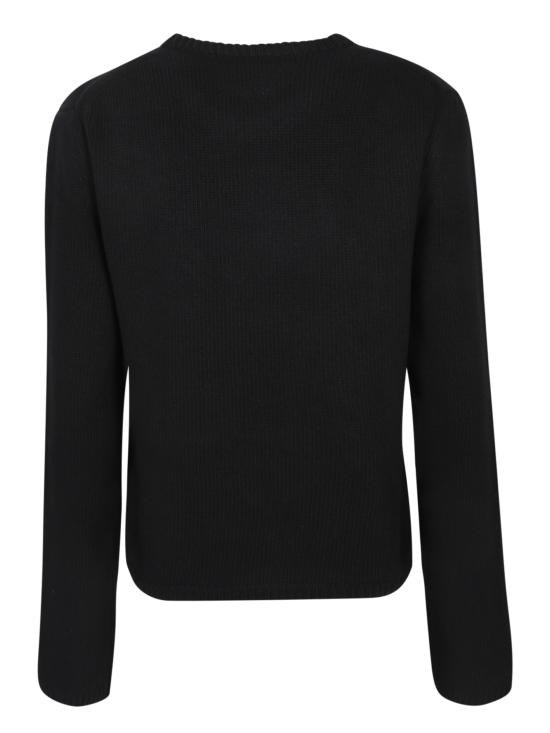 26FW 몽클레어 울 캐시미어 스웨터 9C00004 M4281 999 Black - MONCLER