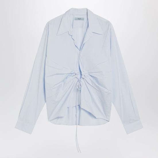 25FW 프라다 셔츠 P481IOOO1650 Light blue