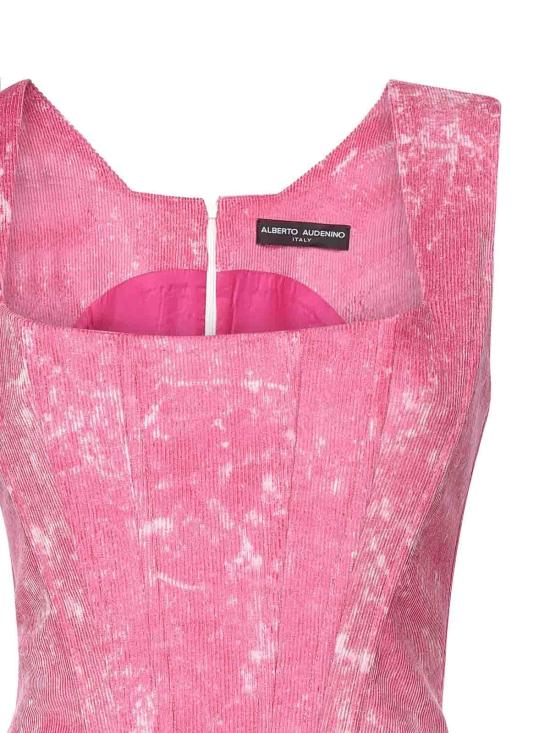  알베르토 아우데니노 민소매 티셔츠 AUW4MARLAPINKBATIK Nude Neutrals - ALBERTO AUDENINO