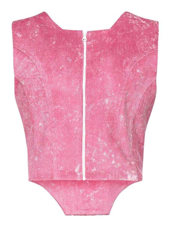  알베르토 아우데니노 민소매 티셔츠 AUW4MARLAPINKBATIK Nude Neutrals - ALBERTO AUDENINO